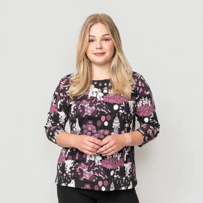 Huvudbild Heta Top Svart/Plommon
