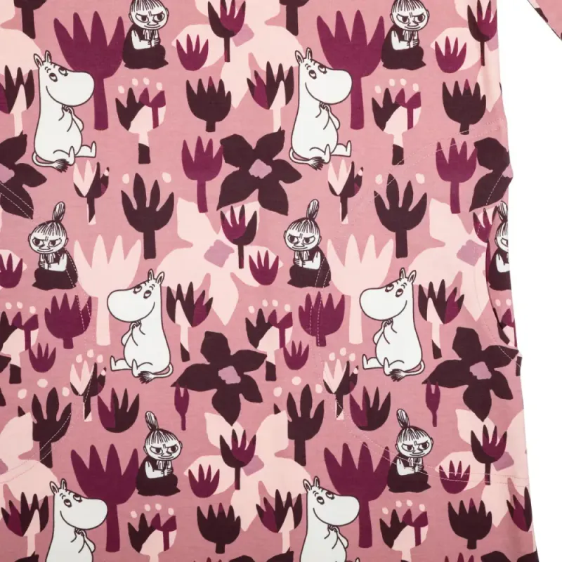 Hilda Tunika Flor Mörkrosa